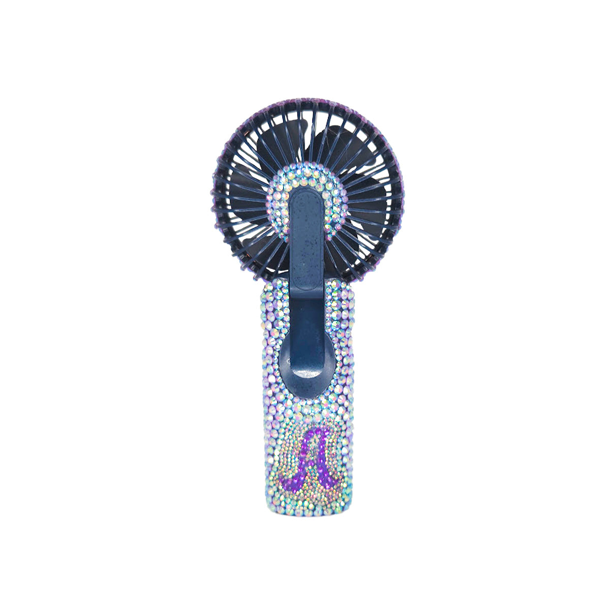 Boss Babe Wide Bling Fan w/ Initial