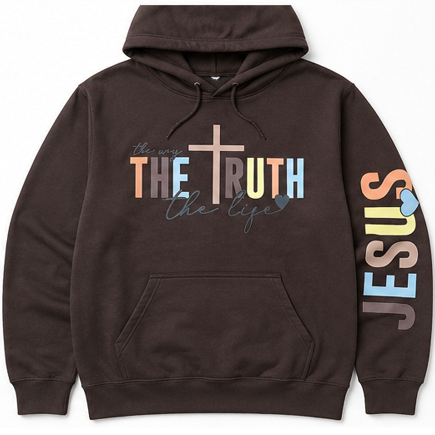The Way, The Truth, The Life “Jesus” Hoodie