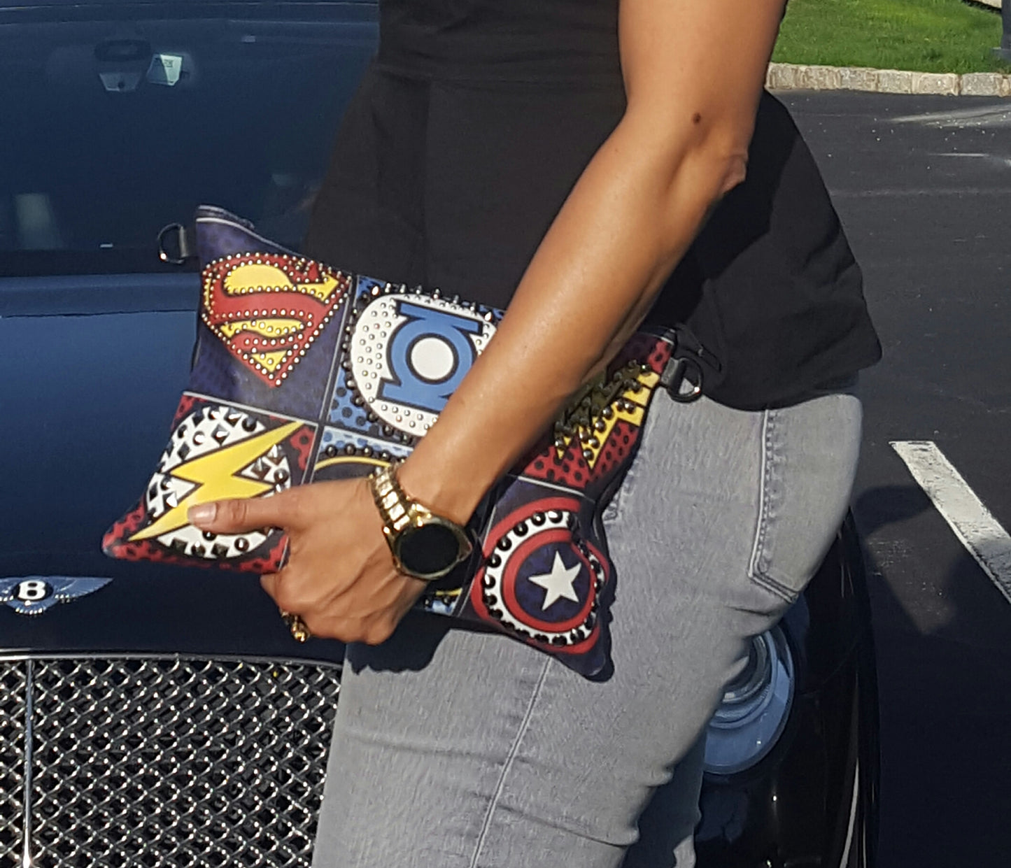 Shero Super~Hero Klutch Bag